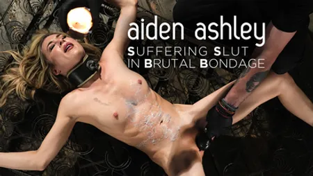 Suffering Slut In Brutal Bondage – Aiden Ashey