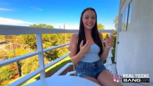 Kloe Love Is A Cock Hungry Slut Who Fucks On A Hike