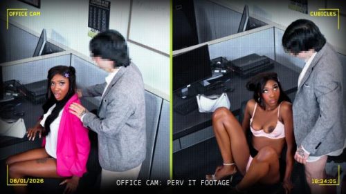 Perv IT Guy: Fuck the Nerd or Lose the Job (Power Corrupts) – Poppy Cox