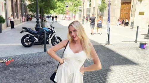 Surrounded by two men, 28-year-old Maya is happier than ever